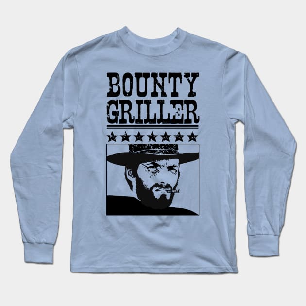 Bounty Griller BBQ Pit-Master Long Sleeve T-Shirt by dave-ulmrolls